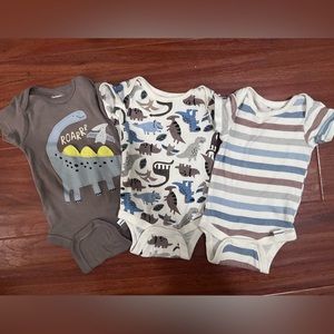 6- 0-3 onesies Gerber and Carters